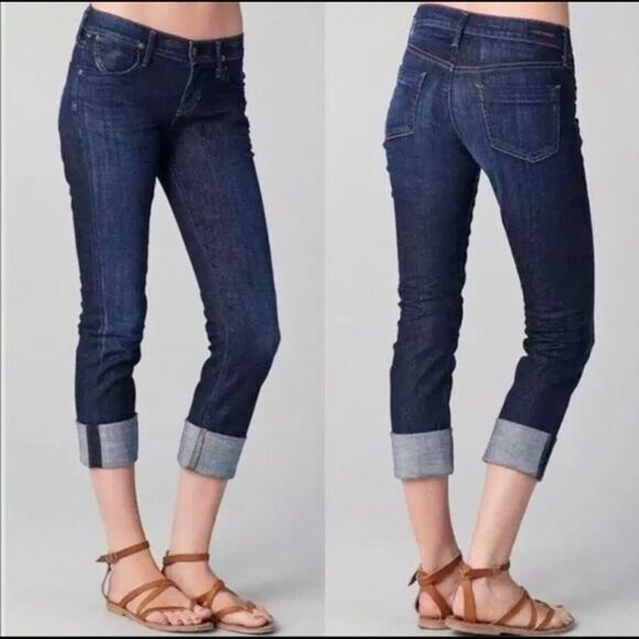 Citizens of Humanity Dani Crop Straight Leg Jeans 28/6 - Picture 2 of 6